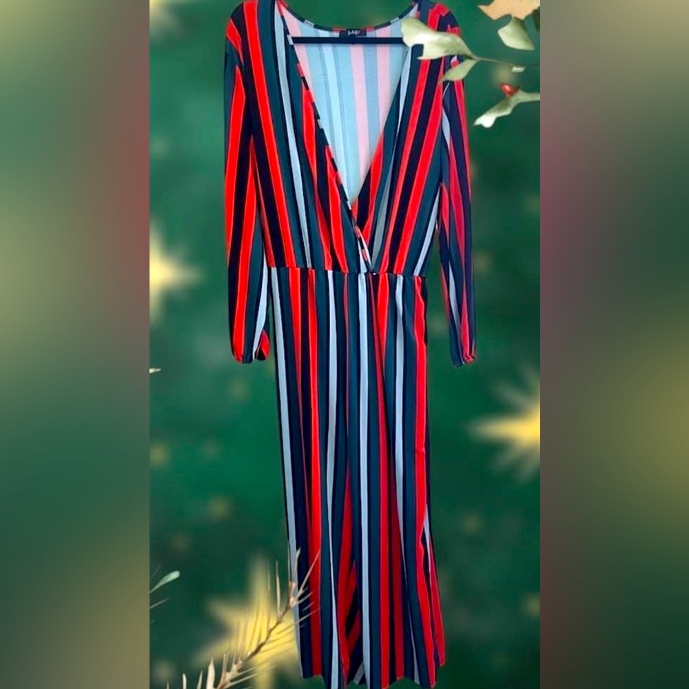 Striped Jumpsuit